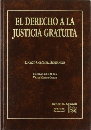 Portada de El derecho a la justicia gratuita