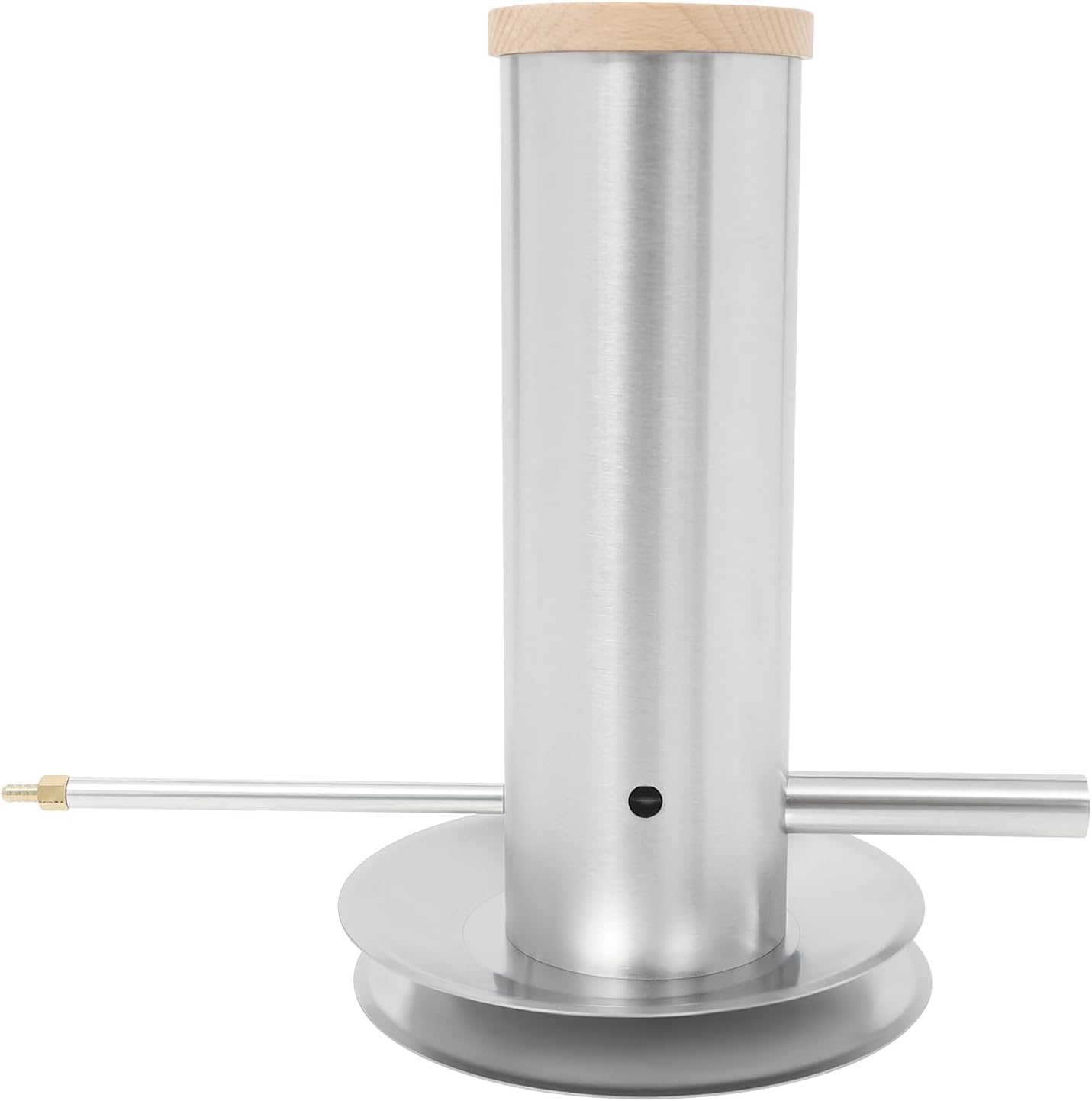 Electric Cold Smoke Generator With Lid & Air Pump,Portable Barbecue Smoker, Wood Chips Pellets Smoker Generator With 1.7l Capacity,Stainless Steel Hot And Cold Smoke Maker Machine For Food