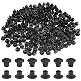 【Packungsinhalt】In der Packung befinden sich 260 schwarze abdeckkappen, was genug Menge ist, um Ihren täglichen Gebrauch oder Ersatzbedarf zu decken. Der schwarze Schraubverschluss hat einen Durchmesser von 5 mm und eine Höhe von 6 mm, geeignet für Bohrlöcher mit einem Durchmesser von 5 mm (0,2 Zoll).