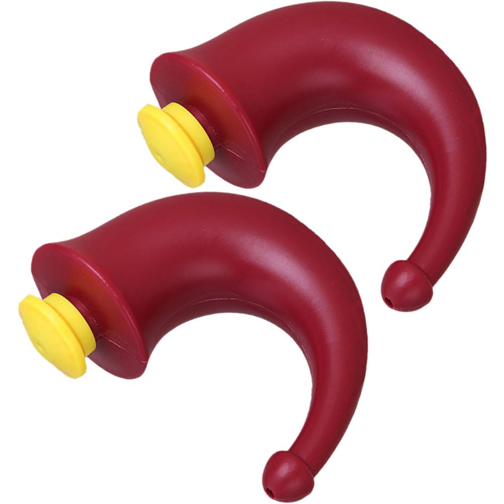 Healvian 2 Pièces Neti Pot De Rinçage Sinus Nettoyant Pour Lavage Du Nez Système D'irrigation Nasale Corne De Yoga Neti Pot Soulagement De La Congestion Système De Rinçage Nasal