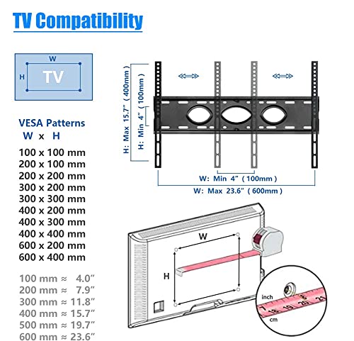 Soporte de piso móvil para TV de 32 a 75 pulgadas miniatura 5