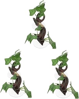 Ipetboom 3 Peças De Resina De Simulação Betta Log Acessórios De Aquário Aquário Galho De Árvore Planta Terrário Recipiente De Vidro Recipiente De Terrário Amuletos De Tanque De Peixes