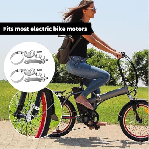 Wjelet 2 Set Torque Arm Set for Ebike, Torque Arm for Ebike Heavy Duty, Universal Torque Arm Conversion Kit for Electric Bicycle, Bicycle Dropout Amplifier for Ebike Front or Rear Hub Motors - Image 5