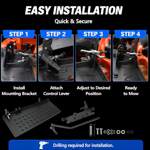 Protector de descarga ACS6000B para solucionar atascos de hierba en cubiertas Bad Boy 7