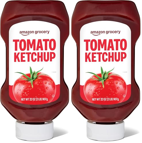 Image of Amazon Grocery, Tomato Ketchup, 32 Oz (Pack of 2)