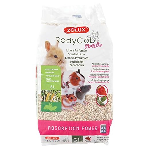 Zolux - Lettiera di tutolo di Mais, per roditori, 5 L