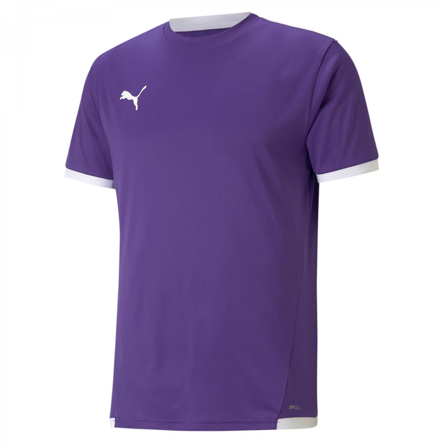 Puma Unisex Kids Teamliga Jersey Jr Shirt, Prism Violet-puma White, 140 EU