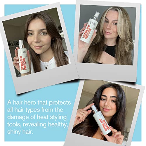 Heat Protectant Spray For Hair - Thermal Protector Up To 450ºf From Flat Irons & Hot Blow Dry - Light Weight Thermal Shield Protection Prevents Damage & Breakage, Peta Approved, Sulfate & Paraben Free - 5.9 Fl.oz #TOP1