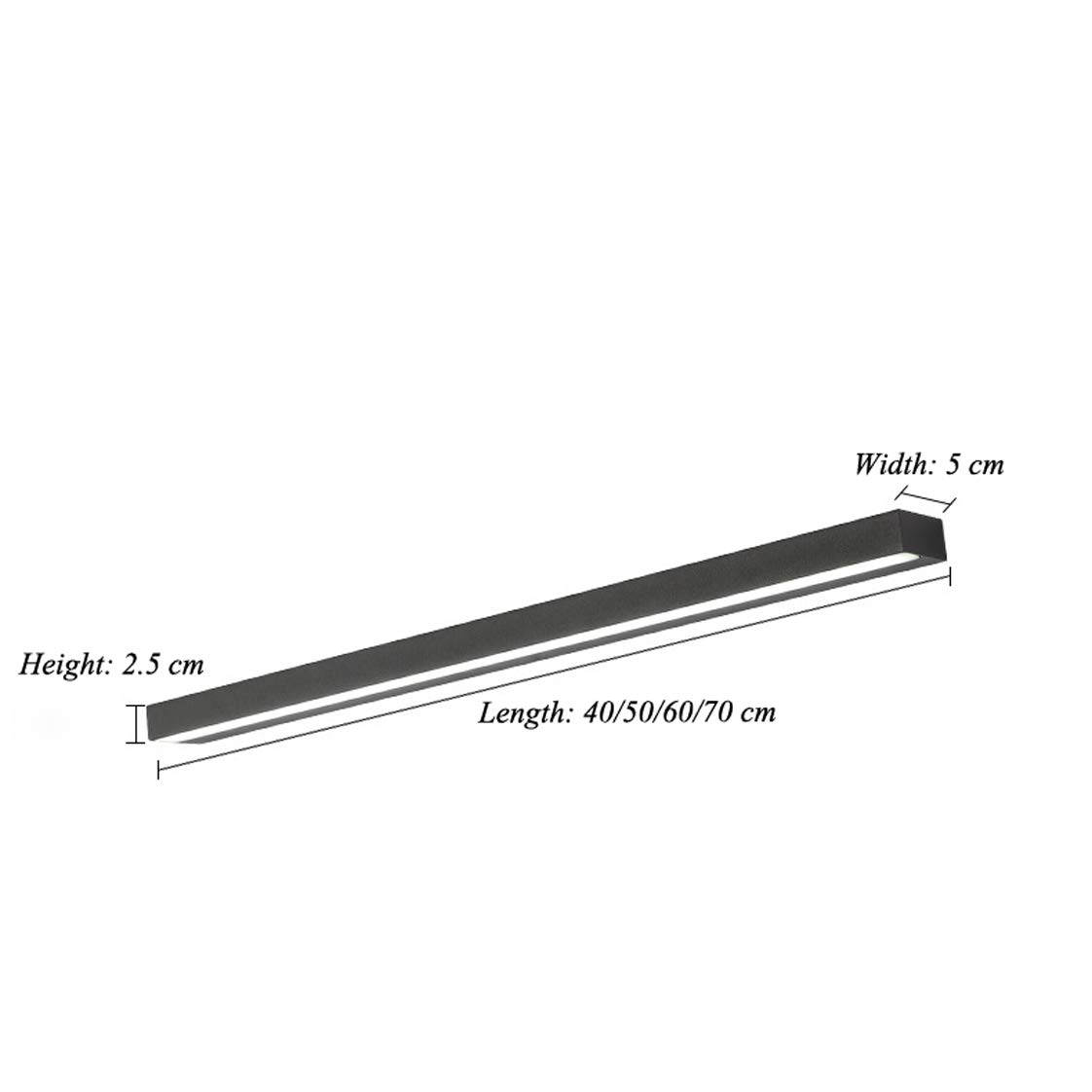 Luz espejo baño, luz espejo LED Iluminación imagen LED Lámpara frontal pared ahorro energía aluminio IP44 Luces aplique maquillaje LED impermeables