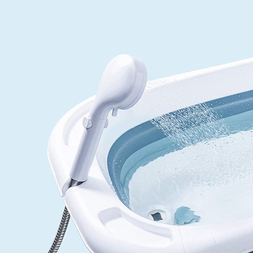 Faltbare Badewanne Bwave mit integriertem Kissen von 0 bis 3 Jahren… (Blau)