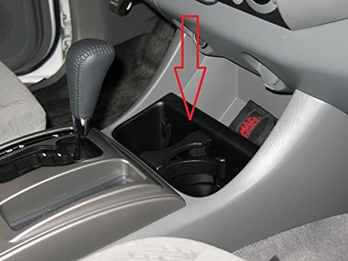 Cup Holder Insert for Toyota Tacoma Fits 2005 2006 2007 2008 2009 2010 2011 2012 2013 2014 - Thumbnail 6