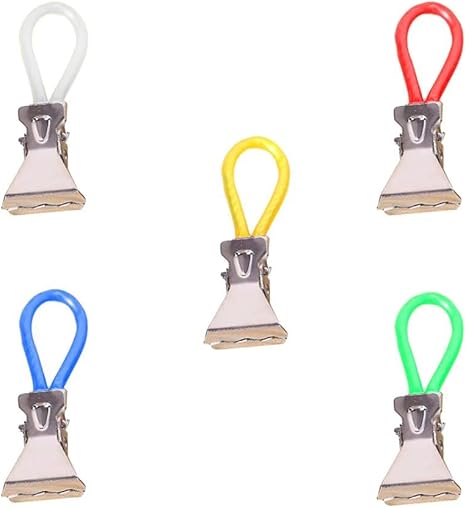 8x Handtuch-Clips Aus Baumwolle - Praktisch Für Bad & Küche | Platzsparend