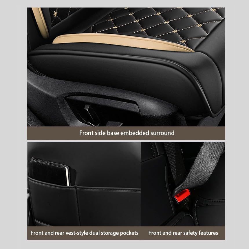 Housses de siège pour Mazda 323 VI S Saloon respirantes en textile doux et hypoallergénique