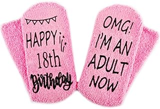 Jeasona Fluffy Socks Cupcake-Packaged Warm Bed Socks Birthday Gifts for Girls