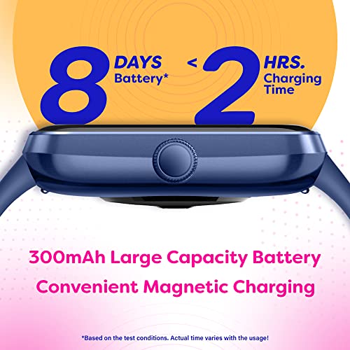 Octandra Go Veryfit Smart Watch Hr Heart Rate Blood Oxygen Saturation Sleep Monitor 1.69 Inch Step Counter Pedometer Exercise Activity Fitness Tracker Watches For Men Women (Id207) (Blue) #TOP5