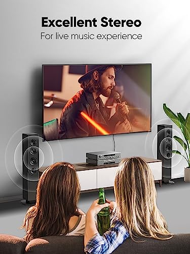 Cablecreation 3.5Mm To Rca Cable, 3.5Mm Male To 2Rca Male Stereo Y Splitter Rca Cord Compatible With Echo Dot, Smartphone, Mp3, Tablet, Stereo Receiver, Car, Speaker, Hdtv Ect, 6Ft/2M #TOP5