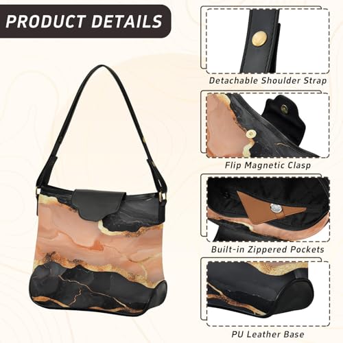 Sac à bandoulière pour femme avec sangles amovibles contre le désordre