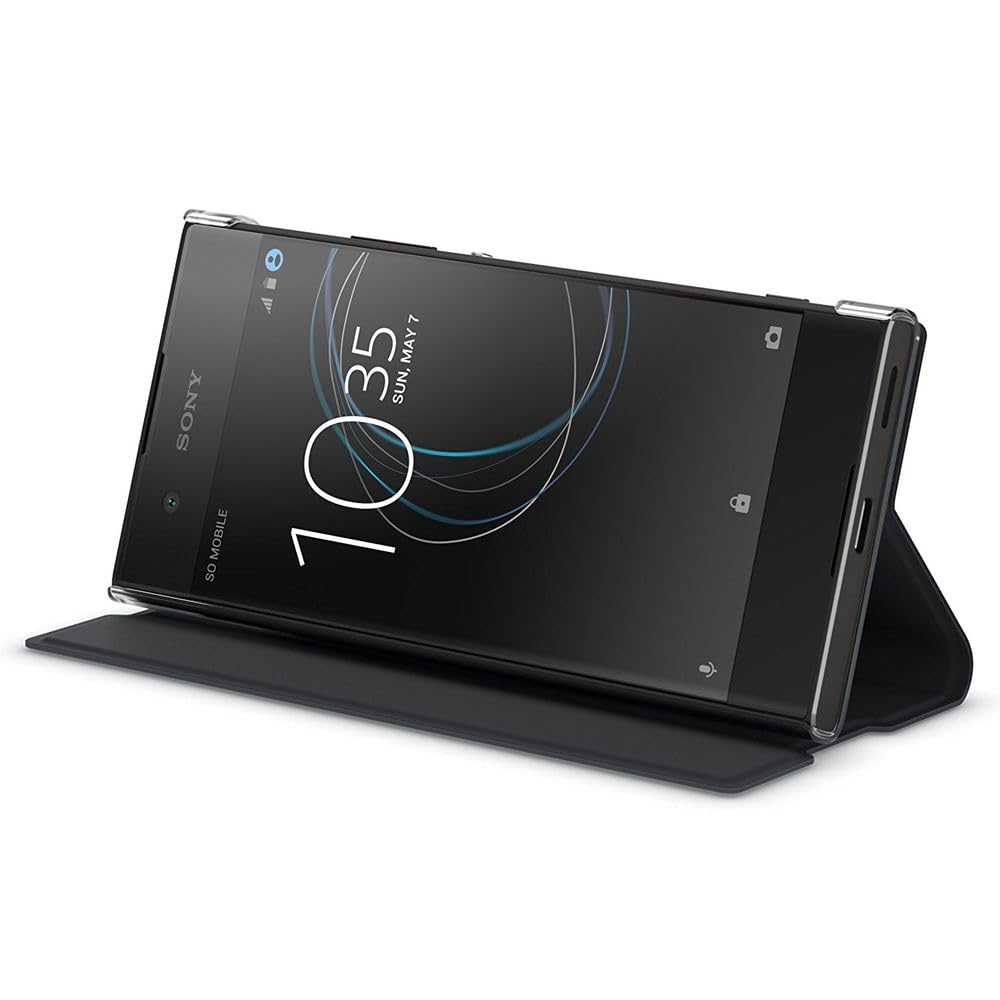 Sony Black Style Cover With Stand For Xperia Xa1
