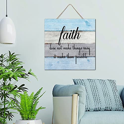 Décoration murale en bois vieilli rustique de 30,5 cm pour maison - 2