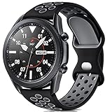 Easuny Sport Band Compatible for Samsung Galaxy Watch 3 45mm/Galaxy Watch 46mm /Gear S3...