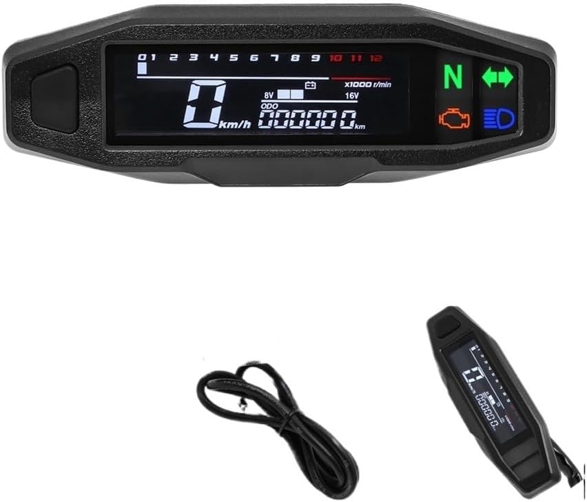 Motorcycle digital meter Odometer tachometer Odometer Motorcycle Mete Motor Tachometer Injection Carburetor Instrument