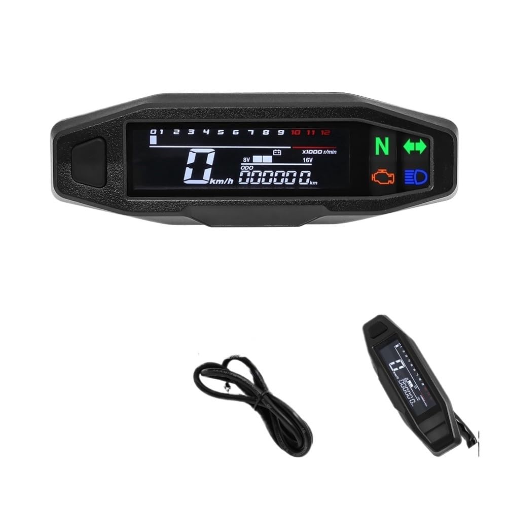 Motorcycle digital meter Odometer tachometer Odometer Motorcycle Mete Motor Tachometer Injection Carburetor Instrument
