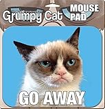Ata-Boy Grumpy Cat Go Away Mouse Pad