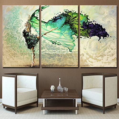 Tableau triptyque pour raviver un mur vide avec une peinture moderne