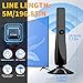 TV Antenna, Amplified HD Digital TV Antenna,for Long Range Reception,All Smart HD Digital Antennas with Amplifier Signal Booster for Local Channels Supports 4K 1080P,with High Performance Coax Cable