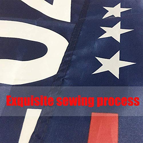 Kandice Donald Trump 2020 Car Window Flags, Double-Sided 12 x18 Inch “No More Bullshit” Car Vehicle Flag for Cars, SUV, Trucks, or Vans