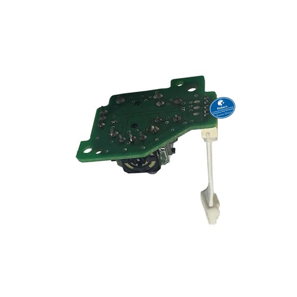 Rinbers® 1 paio di L/R sinistra/destra 3D Joystick analogico con circuito di alimentazione PCB e cavo flessibile di ricambio per Nintendo Wii U Gamepad Controller