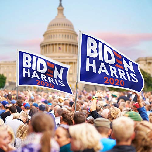 image for PACETAP Joe Biden Kamala Harris 2020 Flag,2 PCS 3' X 5' Ft President D