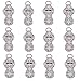 Daisy Lane Volleyball Gift for Team Player, Keychain Lip Balm Holder - Set of 12