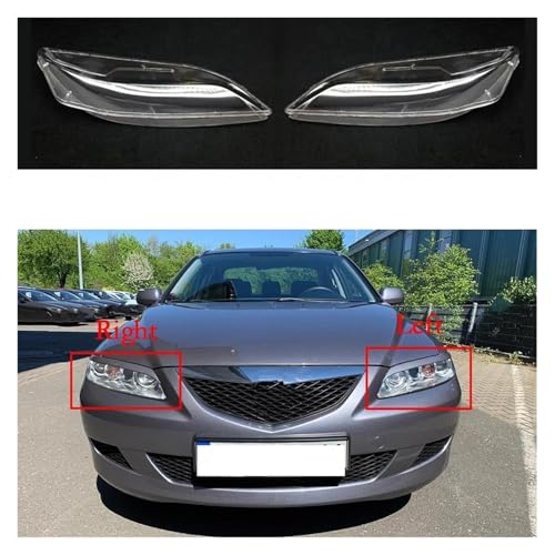 Couvercle phare avant voiture Mazda 6 résout le problème de vitre jaunie ou cassée - 2