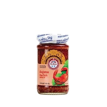 Savory Crab Paste in Bean Oil with Real Crab Meat, Umami-Rich Seasoning for Seafood Pasta, Fried Rice, and Stir-Fry, 100g 100g