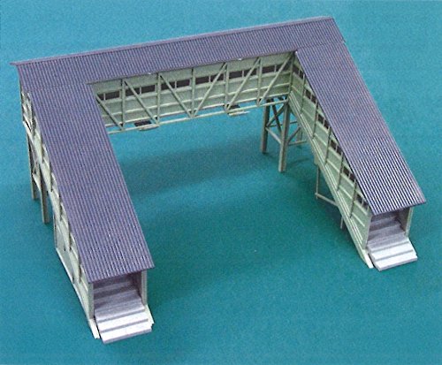 Amazon | グリーンマックス Nゲージ 2518 着色済み 複線跨線橋 (淡緑色