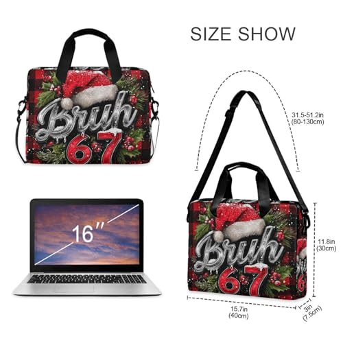 Maletín para laptop con cierre 15.6 pulgadas miniatura 4