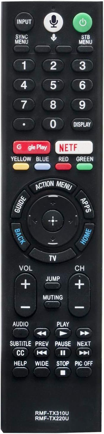 Télécommande vocale RMF-TX310U remplacez votre télécommande Sony perdue