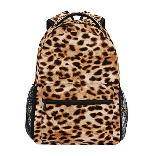 Alaza Leopard Print Animal Large Backpack Personalized Laptop Ipad Tablet Travel School Bag With Multiple Pockets #TOP5