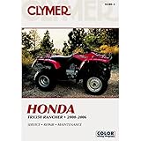 Clymer Repair/Service Manual '00-06 Honda TRX350 Fourtrax Rancher (M200-2)