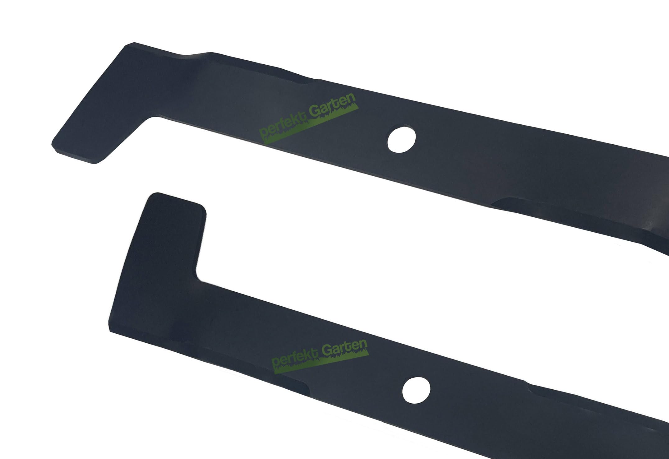 perfektGarten 2 cuchillas para cortacésped de 49,5 cm compatibles con Snapper ELT 18V38 ERPX 17538 1838 RD RDF 885419BM 885418BM