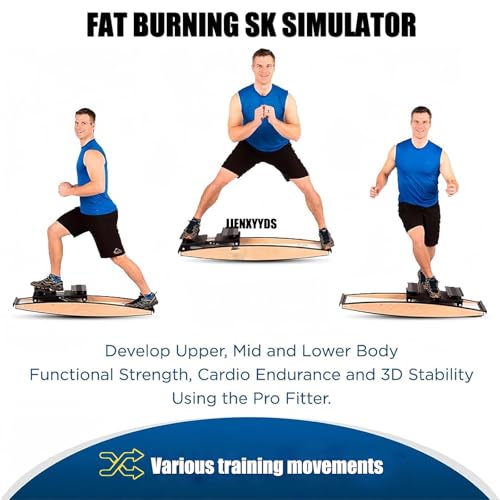 Simulador de Ski Indoor para Ejercicio de Piernas miniatura 2