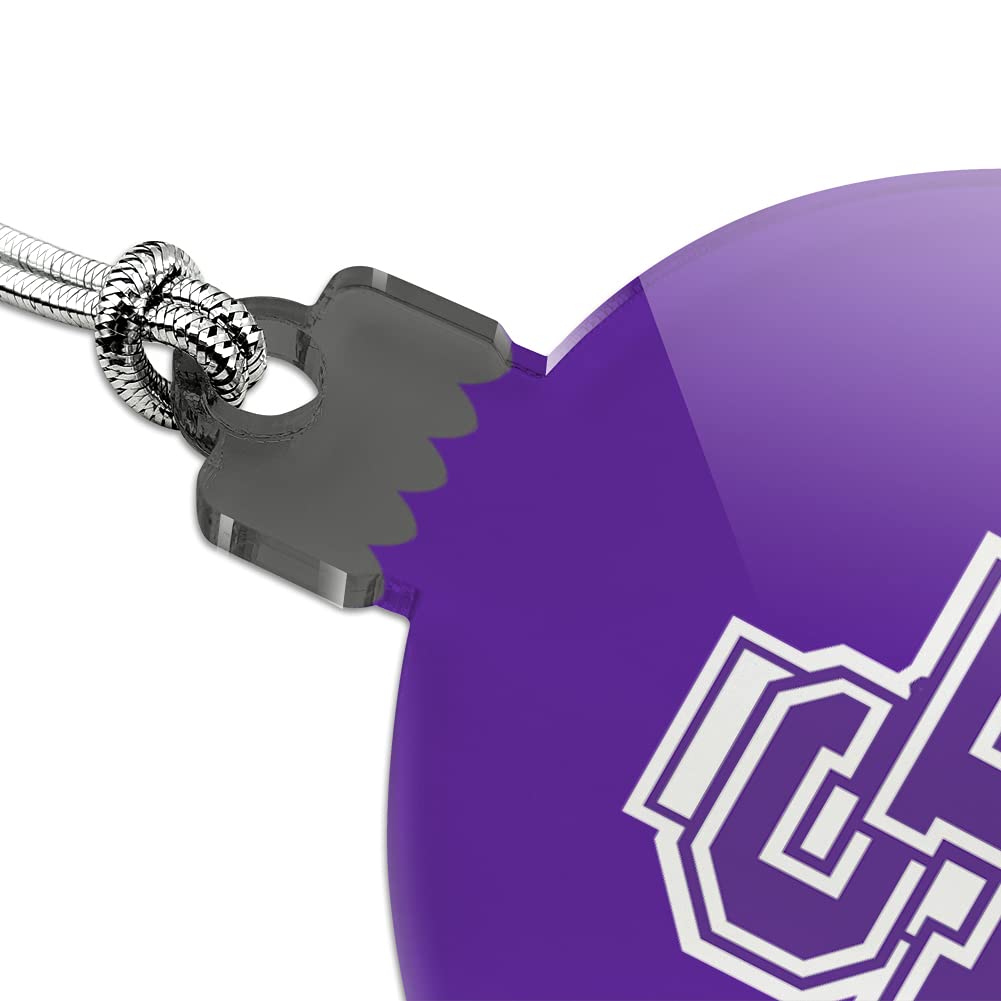GRAPHICS & MORE Stephen F. Austin State University Primary Logo Acrylic Christmas Tree Holiday Ornament
