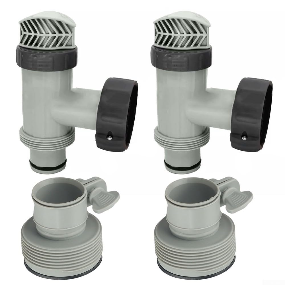 Valve à piston de piscine pour entretien facile de bassin hors sol