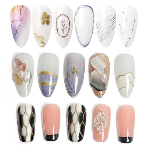 Neepoms 3Pcs Metallic Gel Nail Polish Metal Painting Gel Polish Diy Painted Nail Gel Gold Silver Rose Color 3G #TOP1