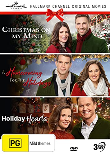 Hallmark Christmas 3 Film Collection (Christmas On My Mind / A Homecoming for the Holidays / Holiday Hearts)