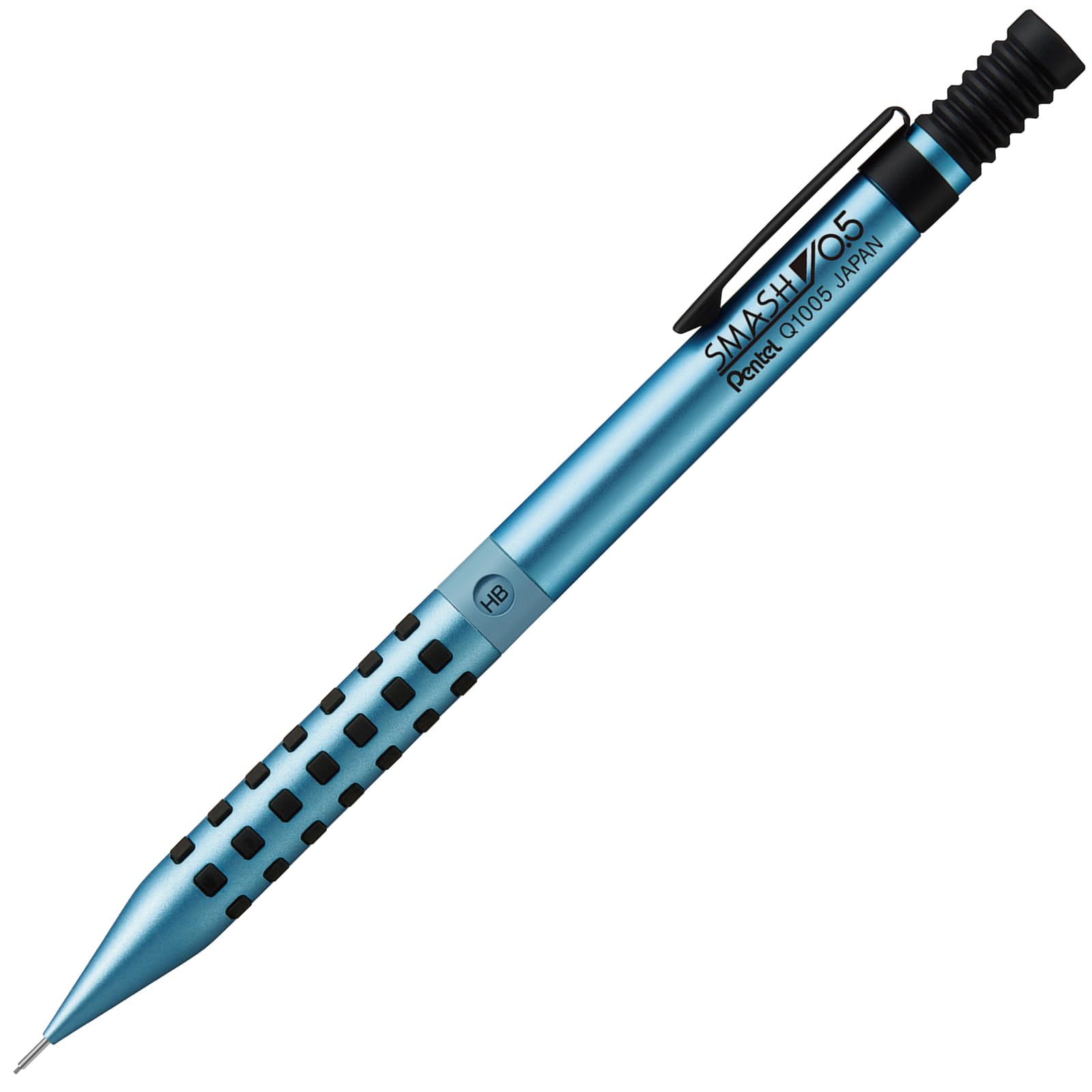 Pentel Q1005-LDM1 Mechanical Pencil Smash Limited 0.02 inch (0.5 mm) Diamond Metallic Colors Blue Diamond Axis : Food, Beverages & Alcohol
