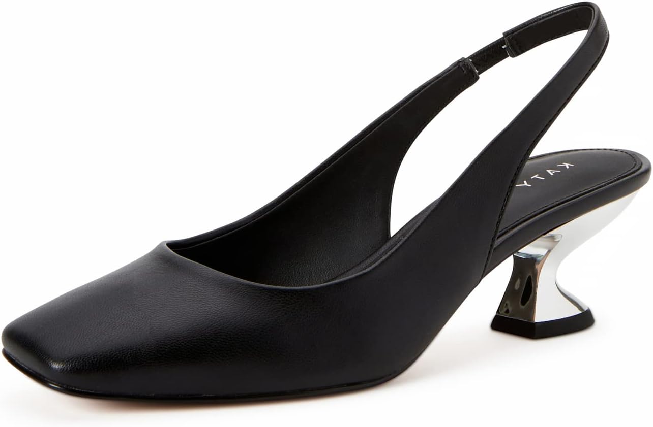 Katy Perry Women's The Laterr Sling Back Pump, Black, 5.5
