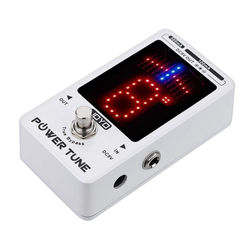 Amazon.com: JOYO JF-18R Power Tune Tuner Pedal True Bypass with 8