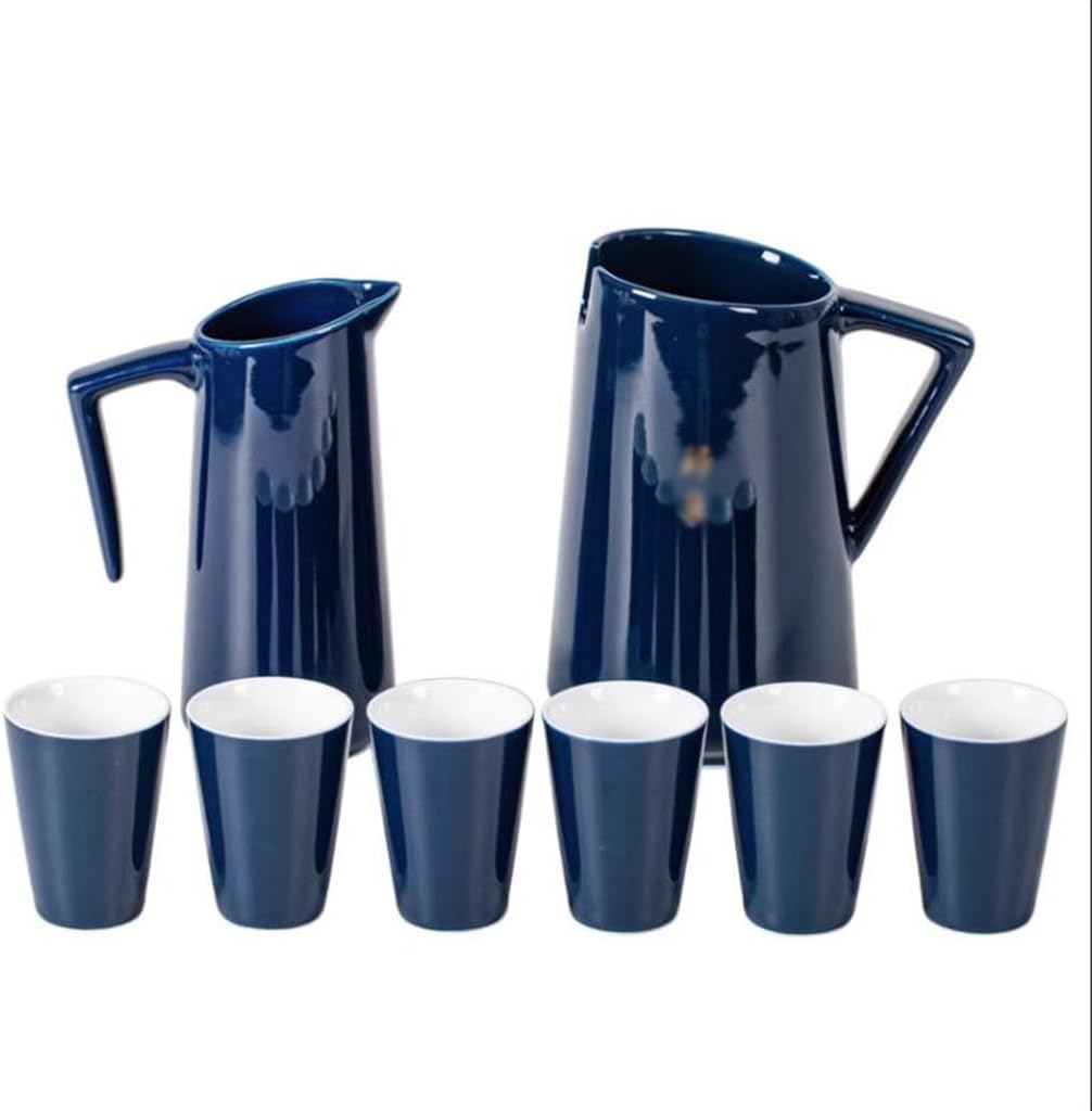 Gift Box With Ceramic Wine Set Warm Hot Pot Distributor Clear Glass Small Cup